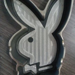 1980s vintage Hugh Hefner Playboy collector's ashtray never used